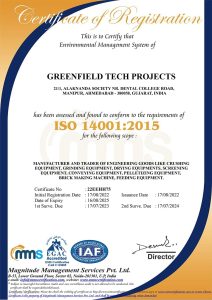Ball Mill ISO Certificate